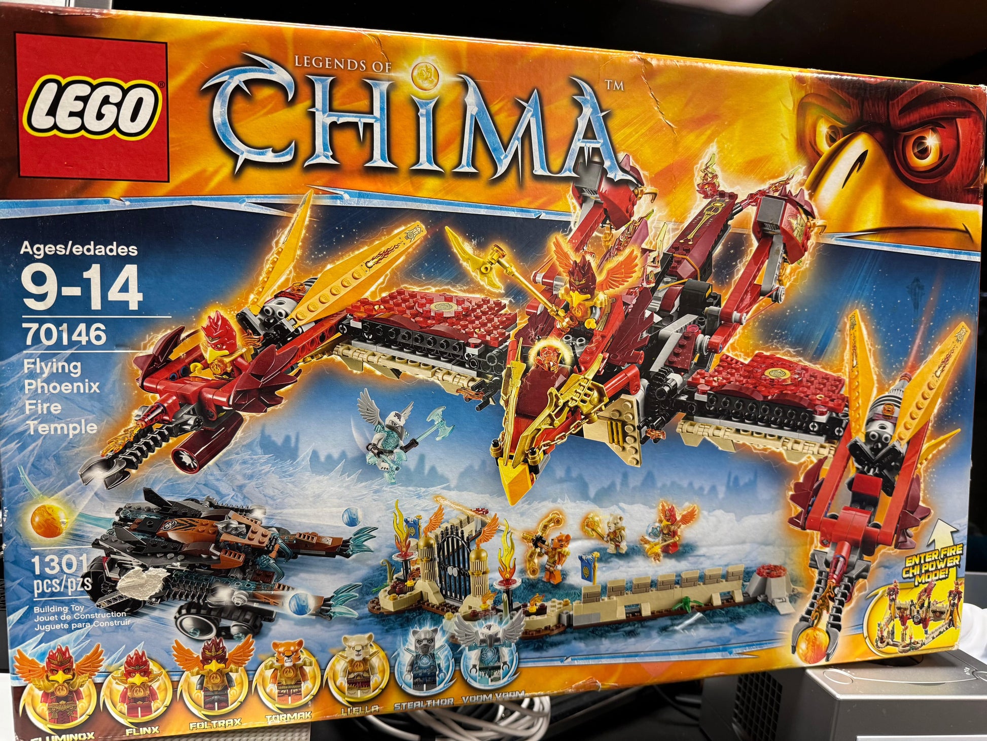 Lego Chima Flinx's Ultimate Phoenix Set #70221