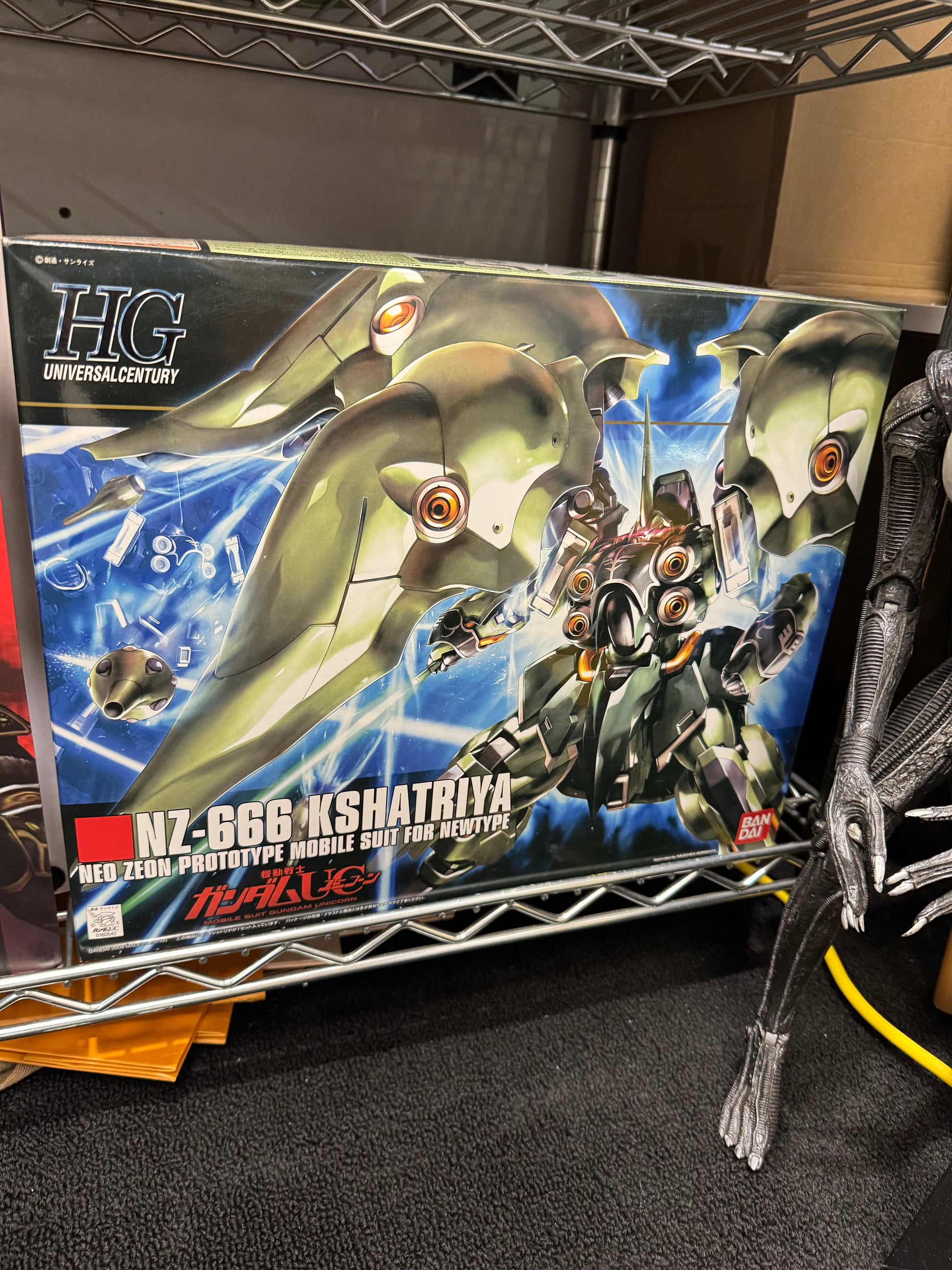 Bandai Hobby Gundam Unicorn HGUC #99 NZ-666 Kshatriya HG 1/144 Model Kit