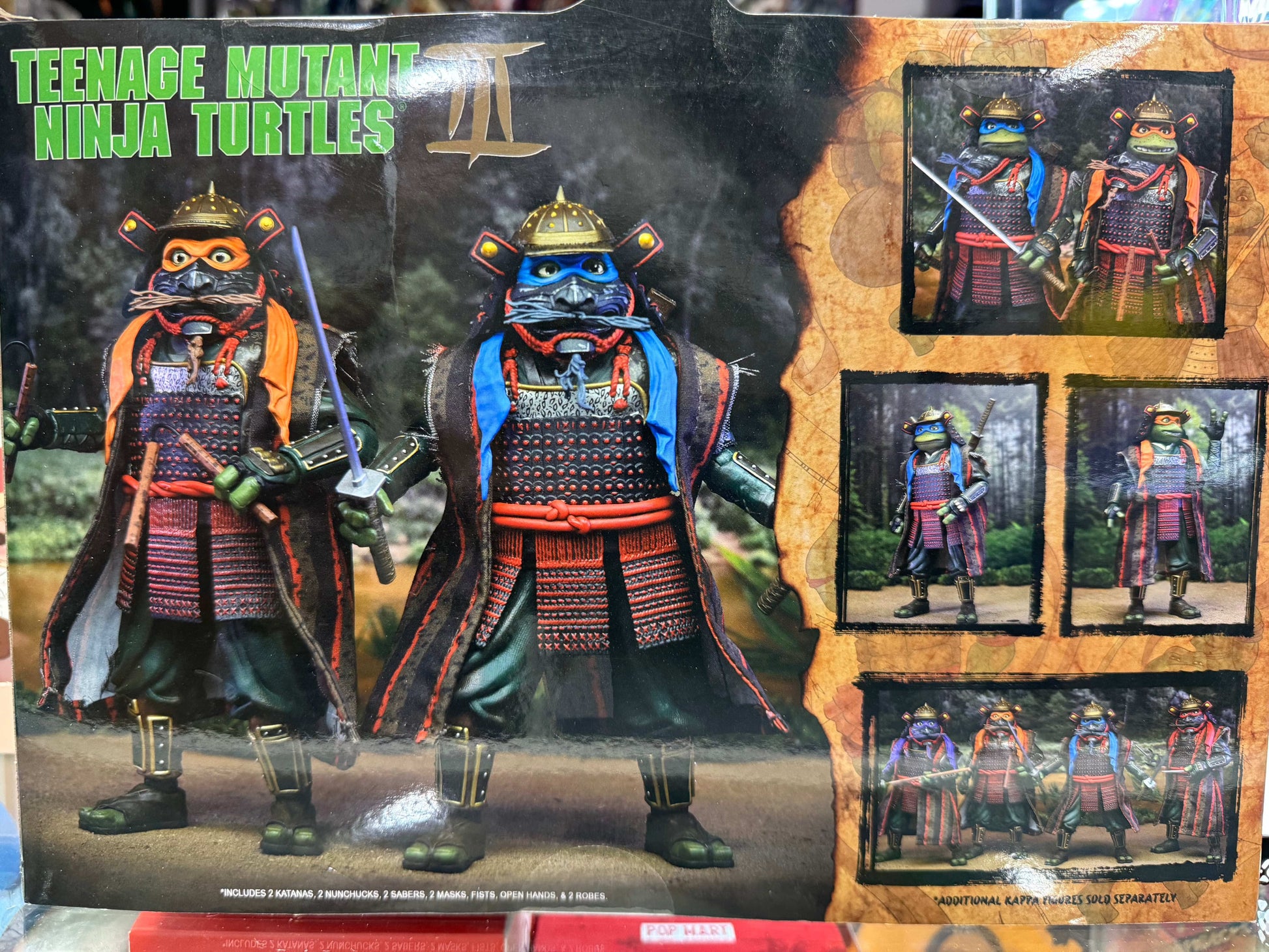 NECA - Teenage Mutant Ninja Turtles 3 - 7" Scale Action Figures - Leonardo & Michelangelo