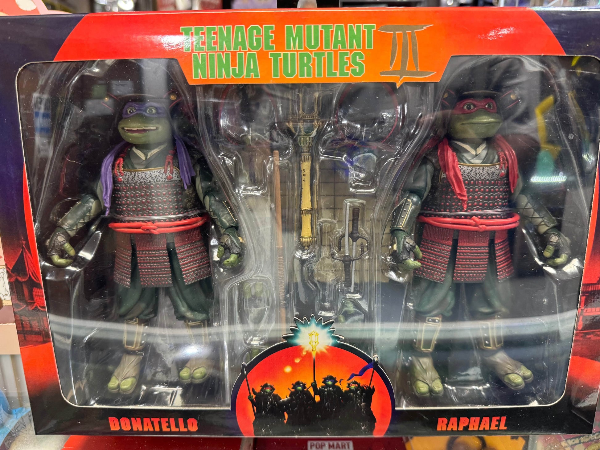 NECA - Teenage Mutant Ninja Turtles 3 - 7" Scale Action Figures - Donatello & Raphael
