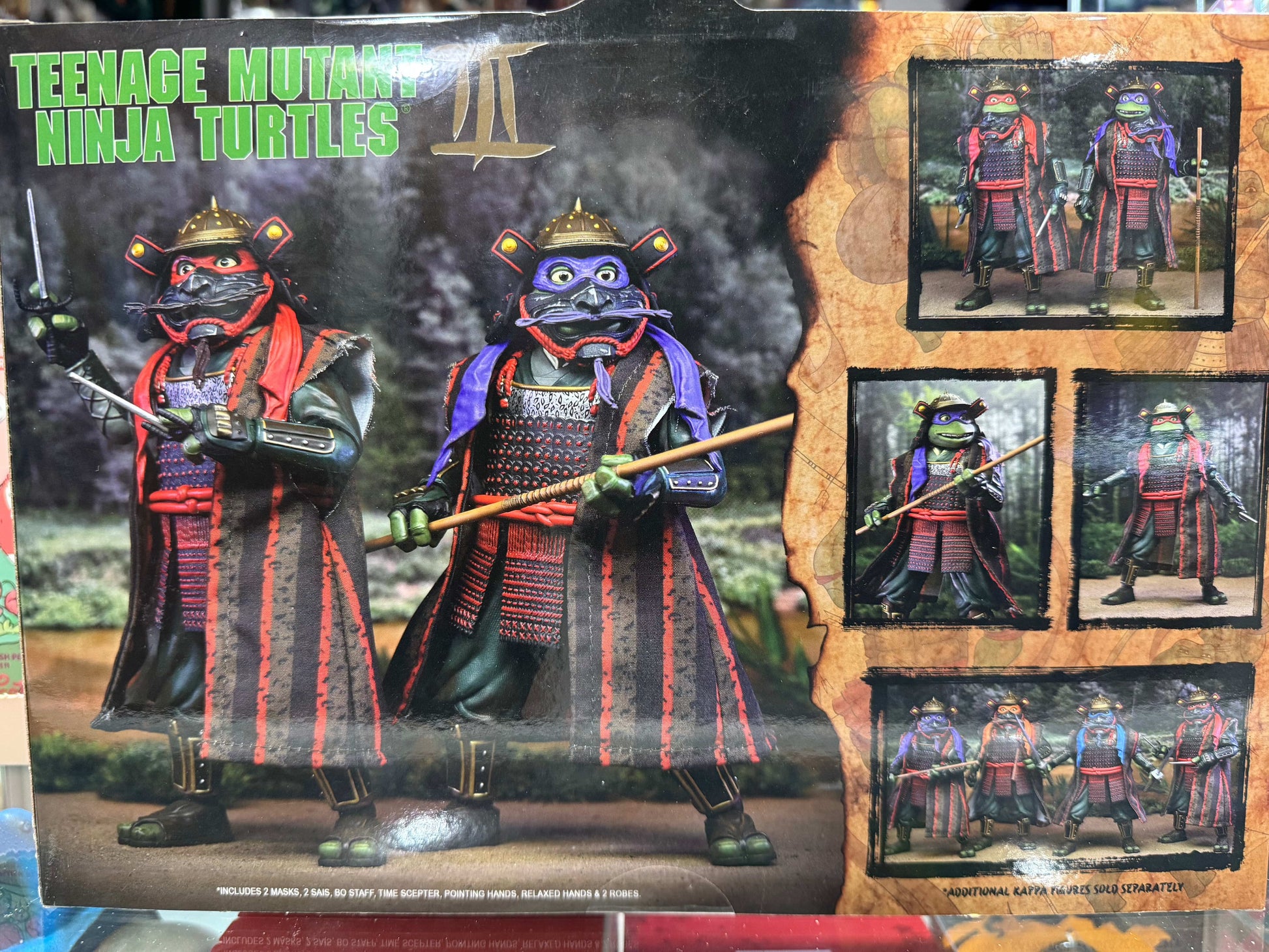 NECA - Teenage Mutant Ninja Turtles 3 - 7" Scale Action Figures - Donatello & Raphael