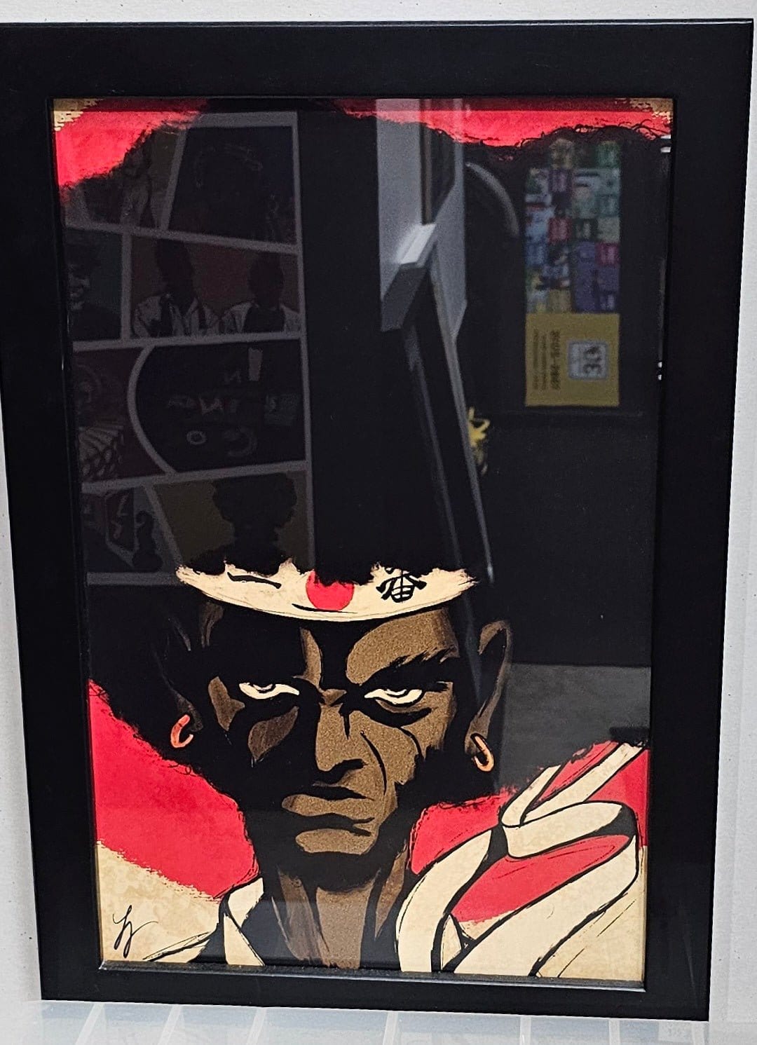Afro Samurai Character Art Print - Vault 82
