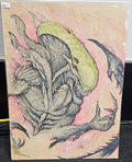 Alien Xenomorph Original Art Print - Vault 82
