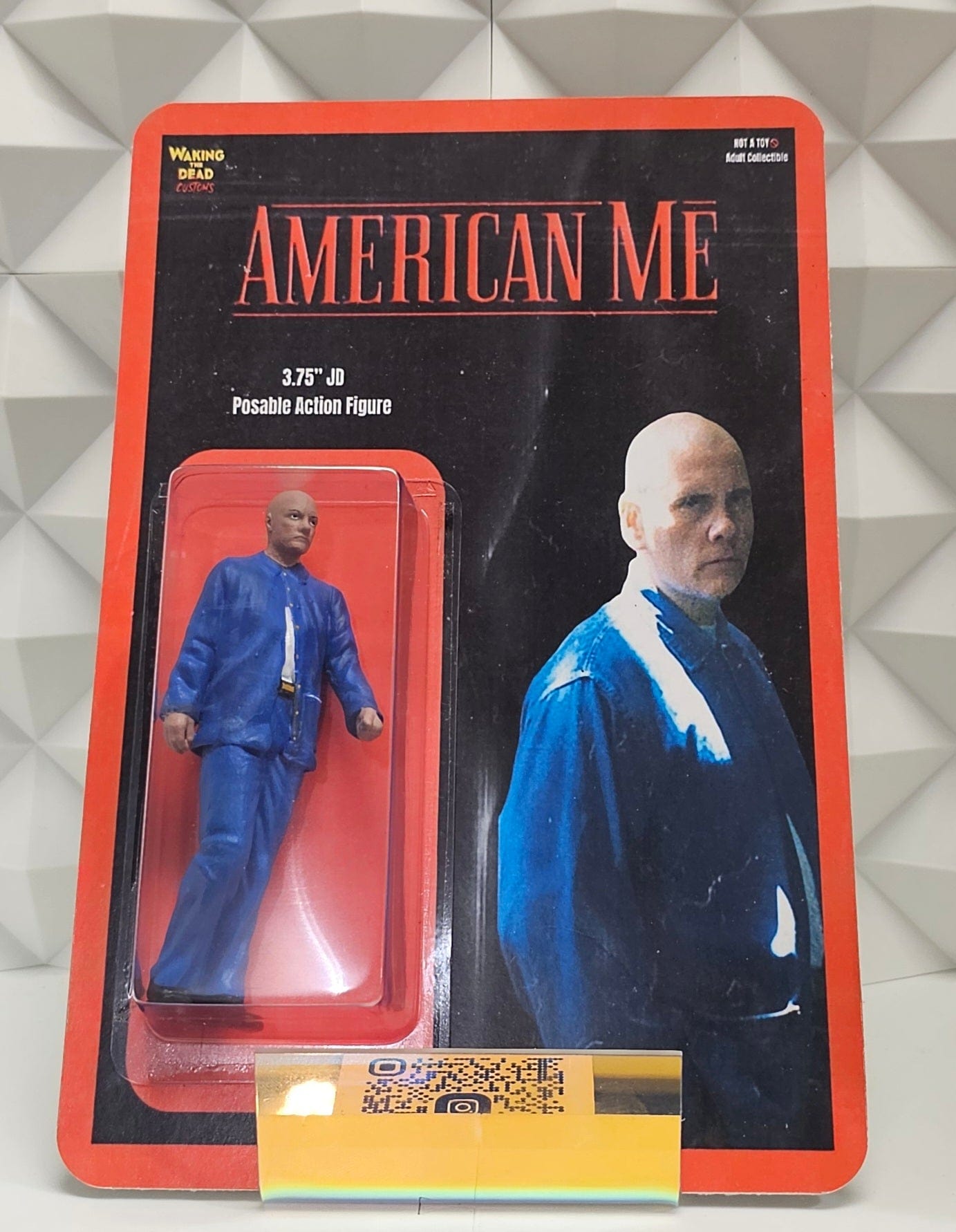 American Me - JD 3.75" Posable Action Figure by Waking Dead Customs - Vault 82
