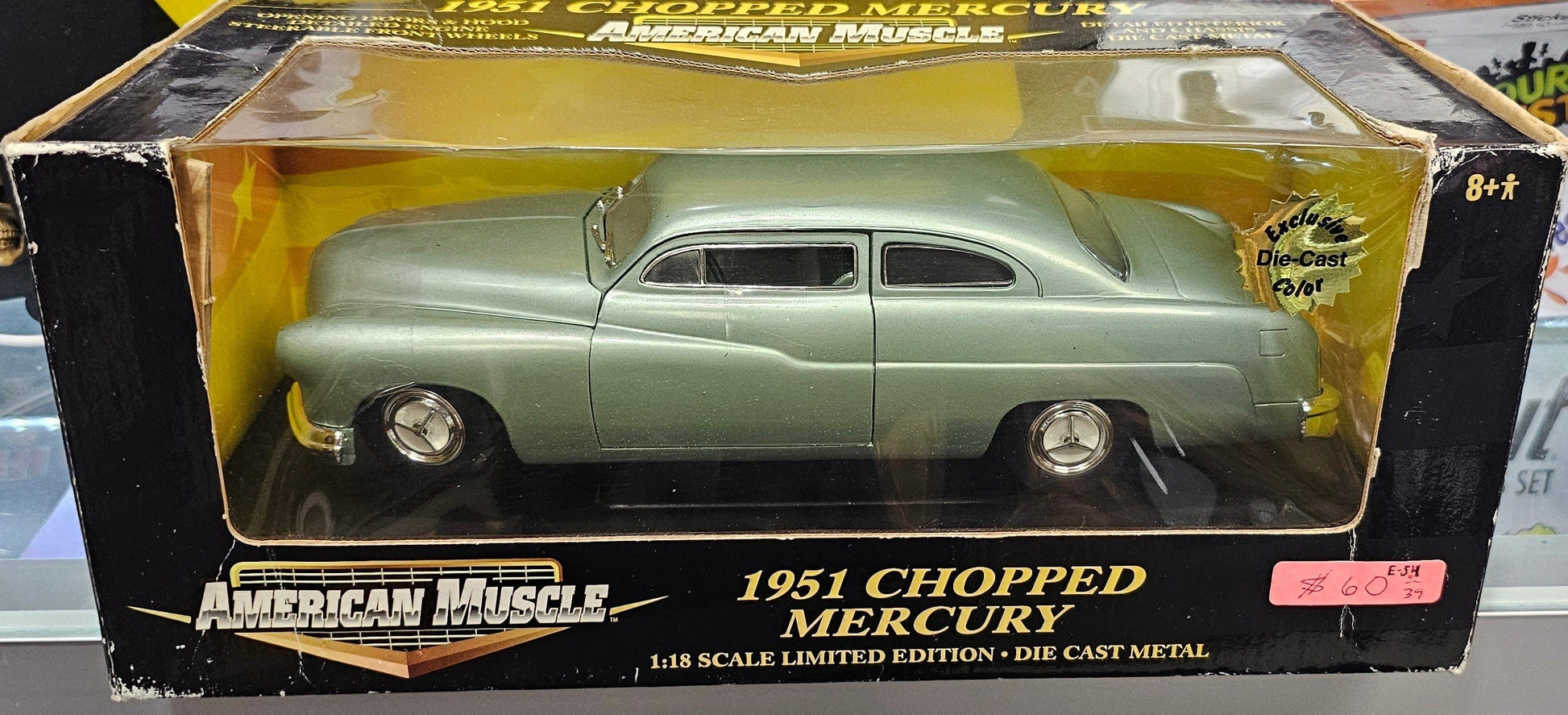 American Muscle 1951 Chopped Mercury 1:18 Die - Cast (Limited Edition) - Vault 82