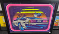 Back to the Future DeLorean Retro Vaporwave Art Print - Vault 82