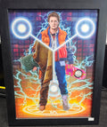 Back to the Future Marty McFly Flux Capacitor Art Print - Vault 82