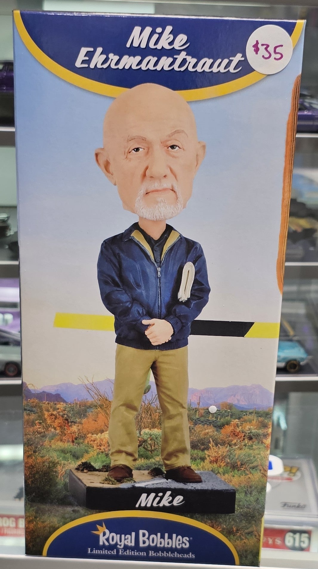 Better Call Saul Mike Ehrmantraut Bobblehead - Vault 82