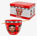 Bloodsport – "The Many Faces of Chong Li" Ramen Bowl with Chopsticks Price - Vault 82