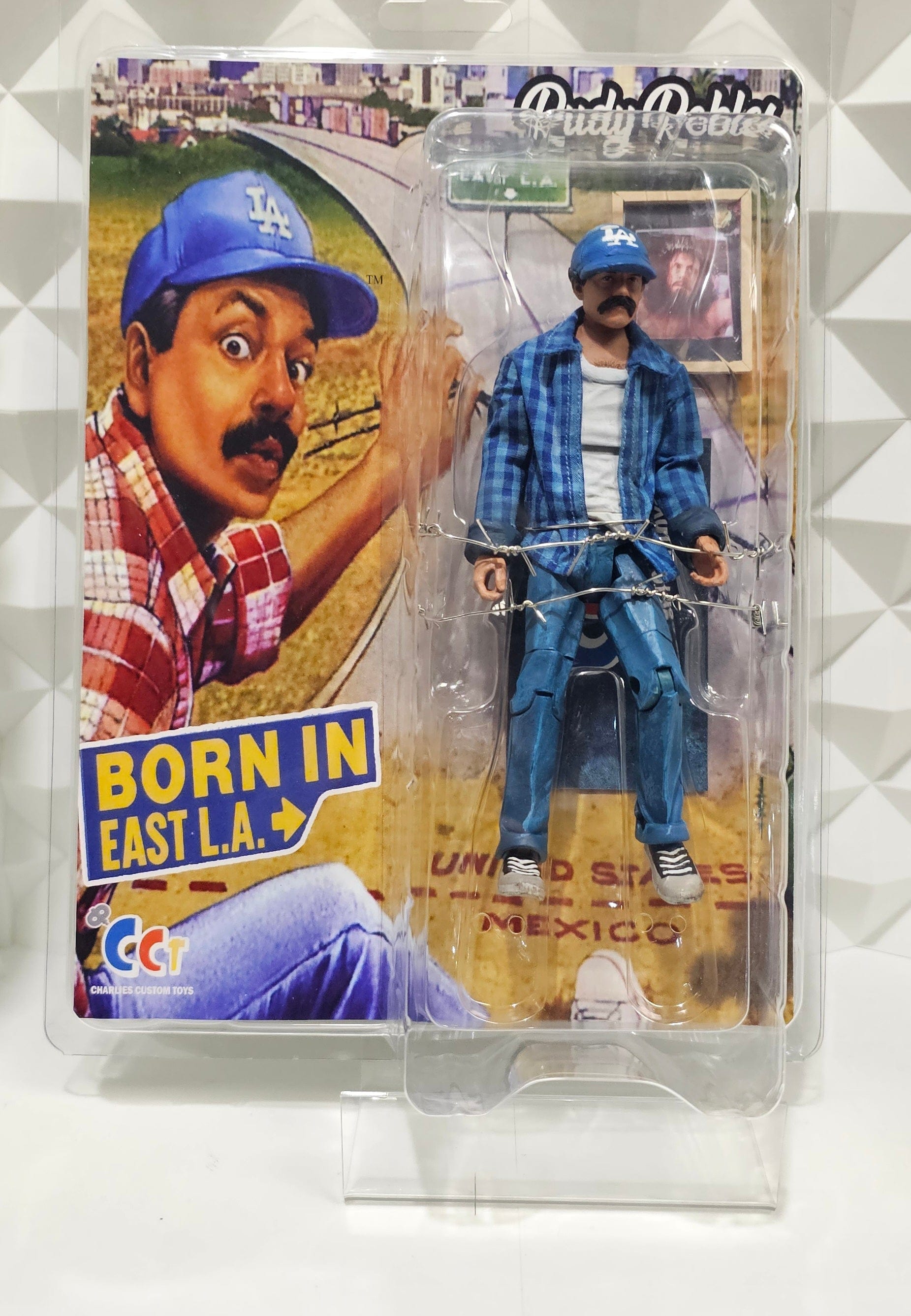 Born in East L.A. Rudy Robles Action Figure by Charlie's Custom Toys - Vault 82