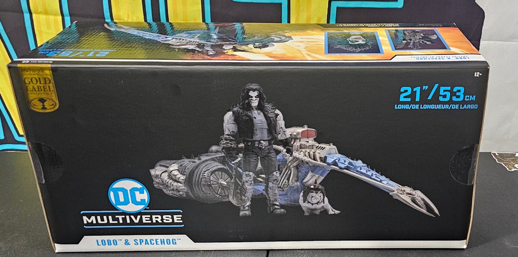 DC Multiverse Lobo & Spacehog Action Figure (Gold Label) - Vault 82