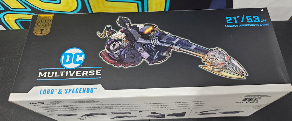 DC Multiverse Lobo & Spacehog Action Figure (Gold Label) - Vault 82