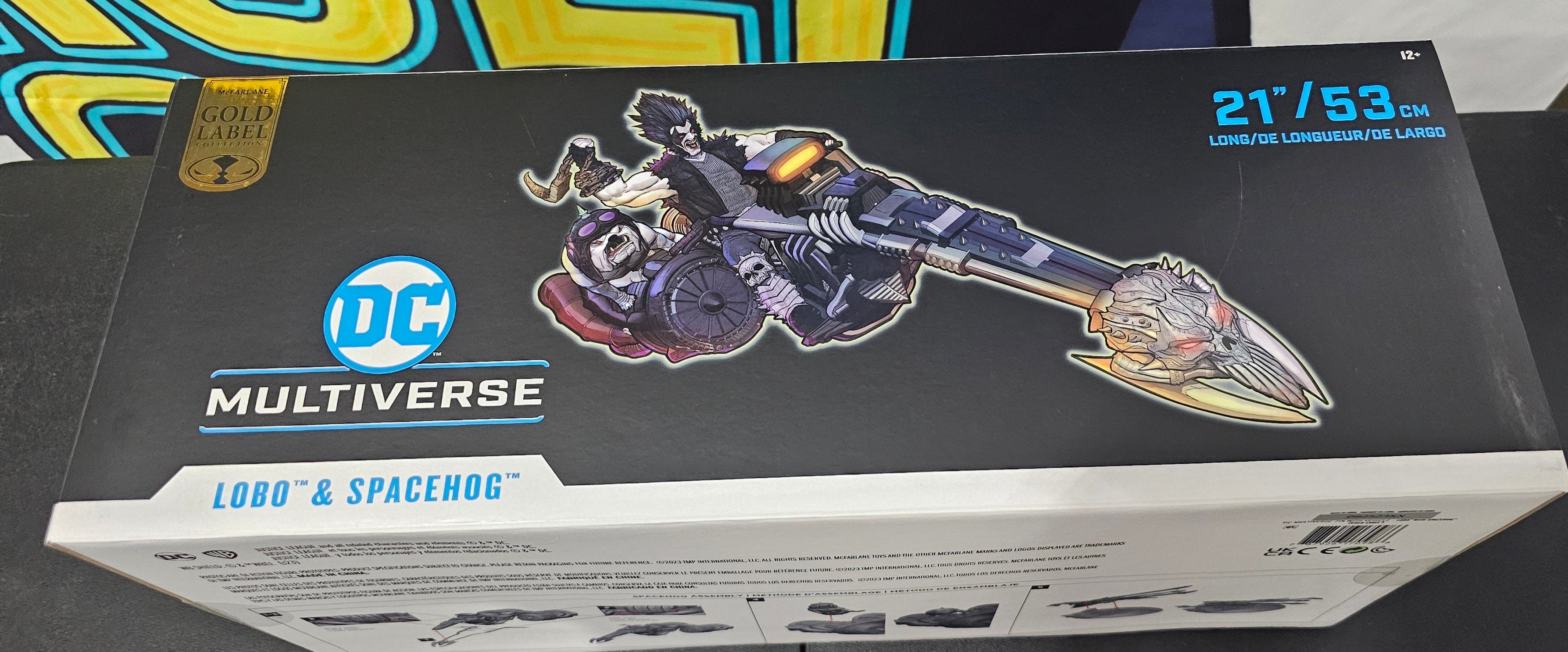 DC Multiverse Lobo & Spacehog Action Figure (Gold Label) - Vault 82
