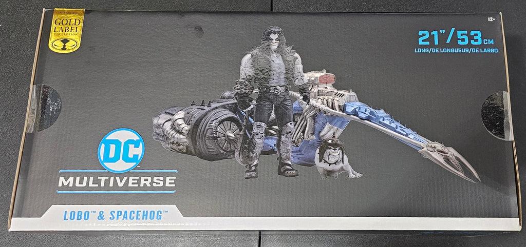 DC Multiverse Lobo & Spacehog Action Figure (Gold Label) - Vault 82