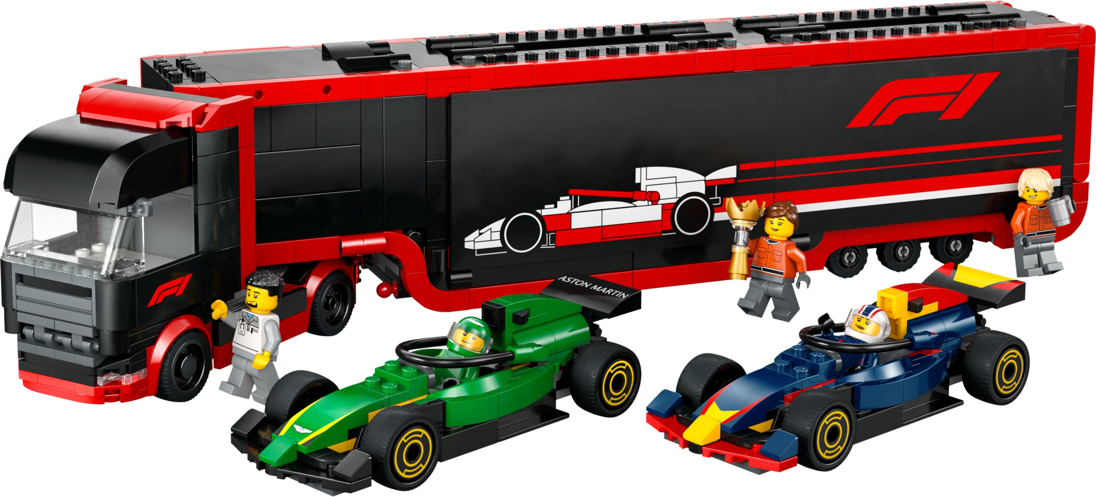 F1 Truck With Rb20 Amr24 F1 Cars - Vault 82