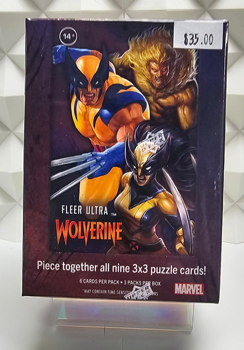 Fleer Ultra Wolverine Trading Card Box - Vault 82
