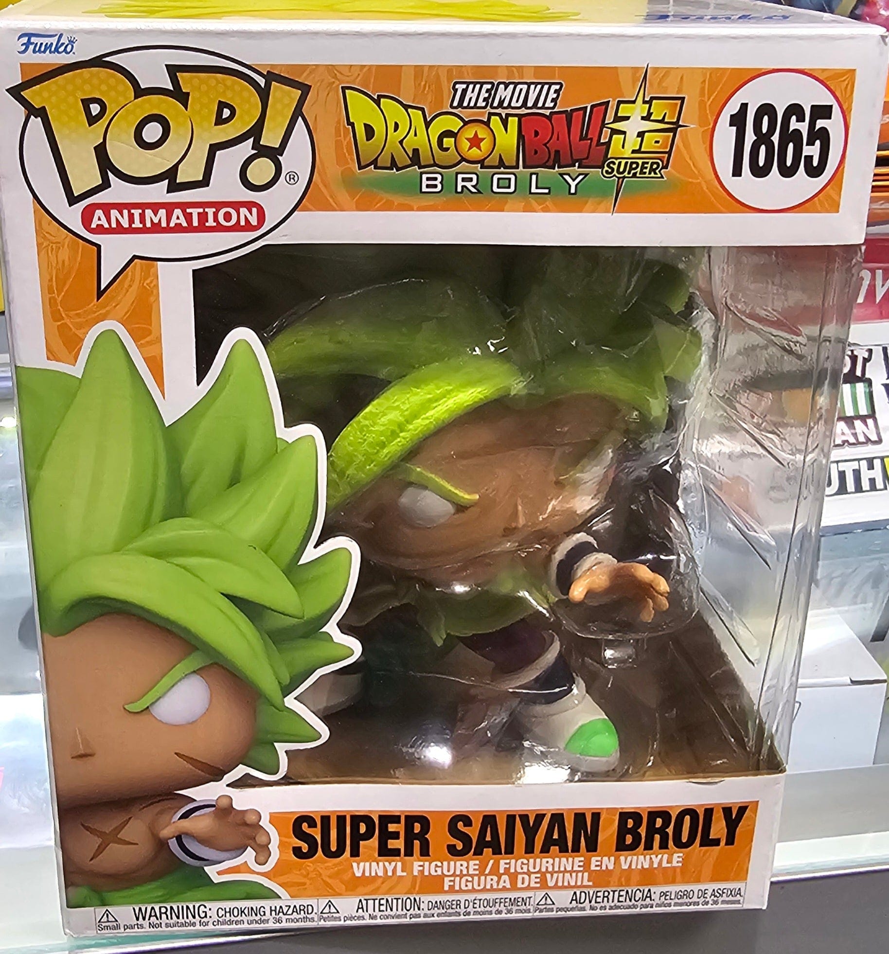 Funko Pop! Dragon Ball Super: Broly - Super Saiyan Broly 1865 - Vault 82