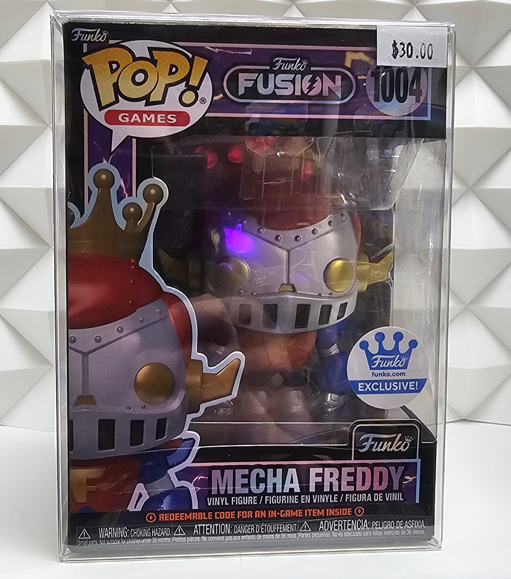 Funko Pop! Games Fusion: Mecha Freddy (Funko Exclusive) Vinyl Figure 1004 - Vault 82