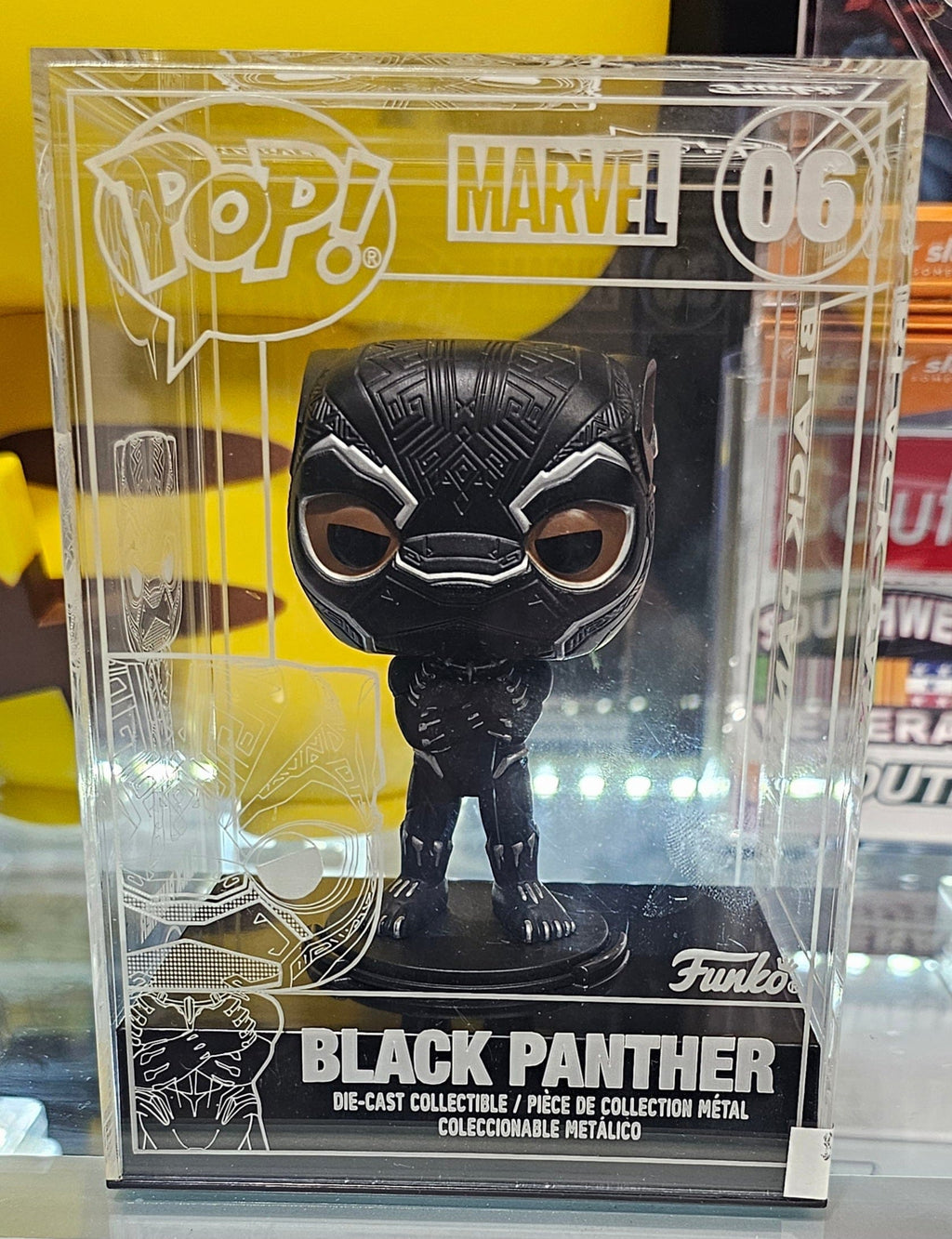 Funko Pop! Marvel Die - Cast Black Panther 06 - Vault 82