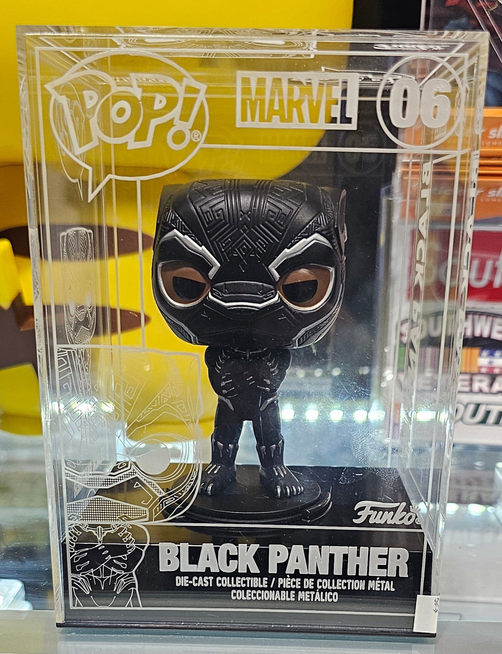 Funko Pop! Marvel Die - Cast Black Panther 06 - Vault 82