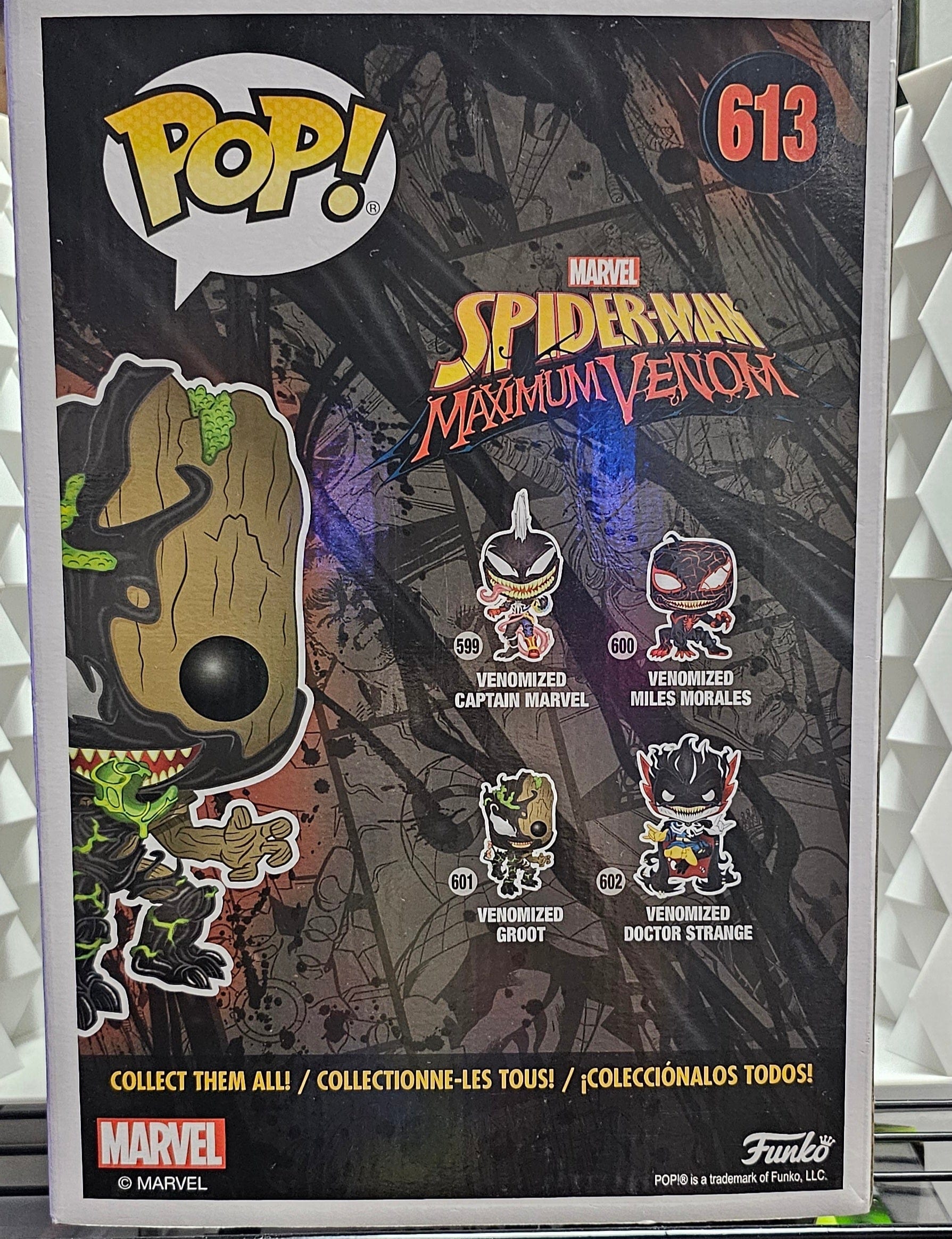 Funko Pop! Marvel: Venomized Groot (Spider - Man: Maximum Venom) 613 - Vault 82