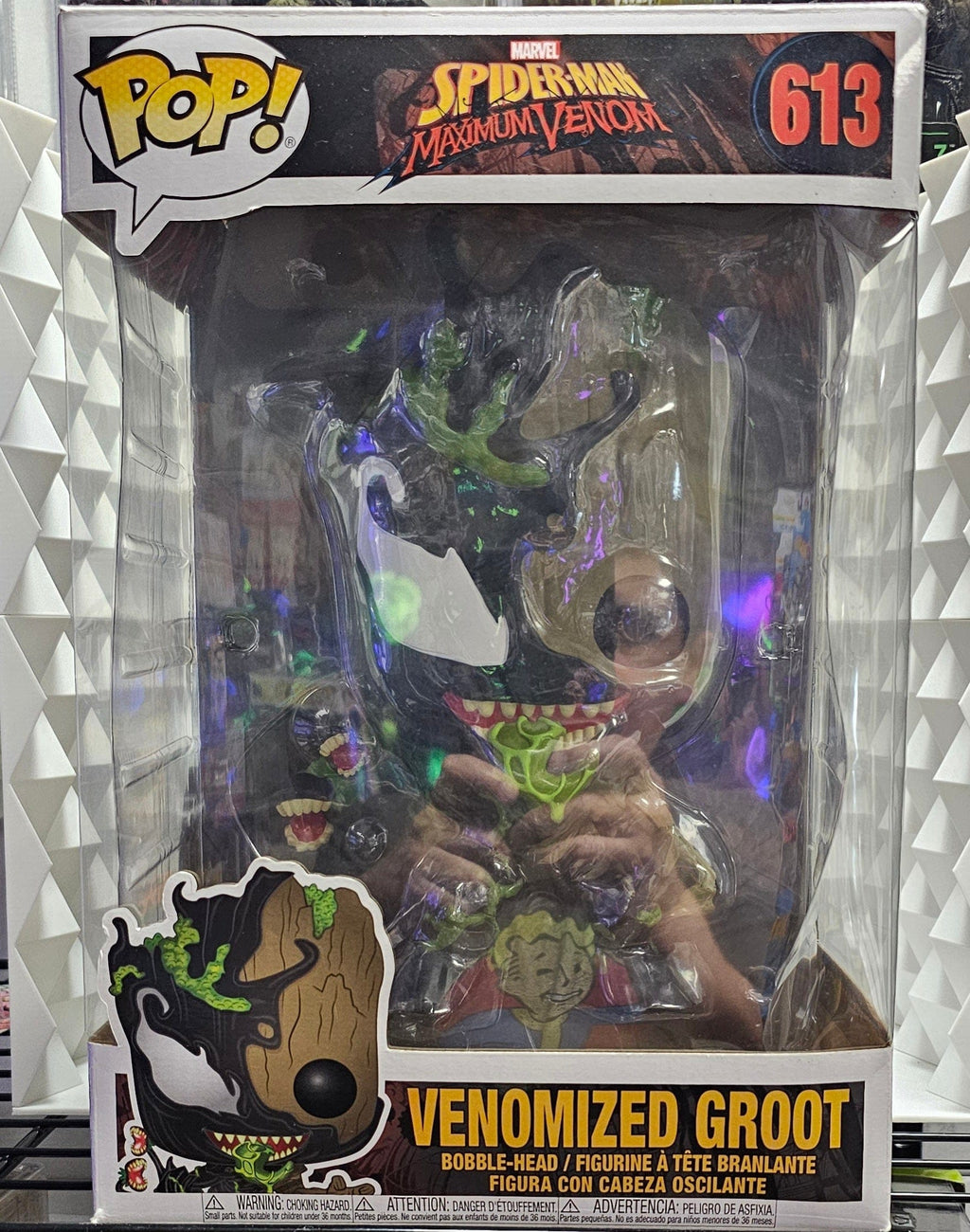 Funko Pop! Marvel: Venomized Groot (Spider - Man: Maximum Venom) 613 - Vault 82
