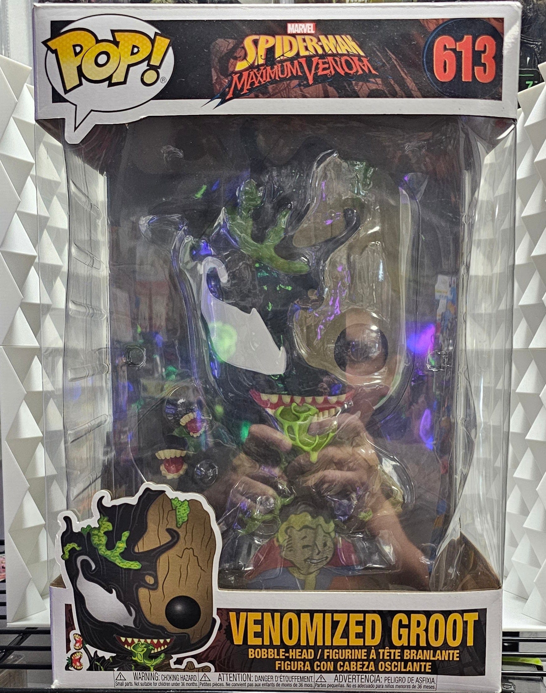 Funko Pop! Marvel: Venomized Groot (Spider - Man: Maximum Venom) 613 - Vault 82