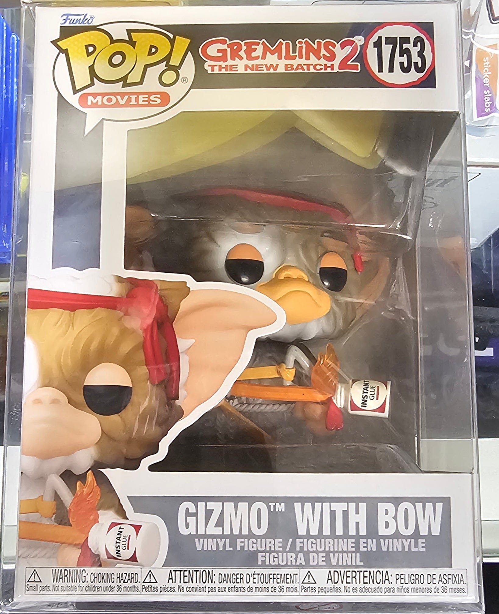 Funko Pop! Movies: Gizmo with Bow 1753 - Gremlins 2: The New Batch - Vault 82