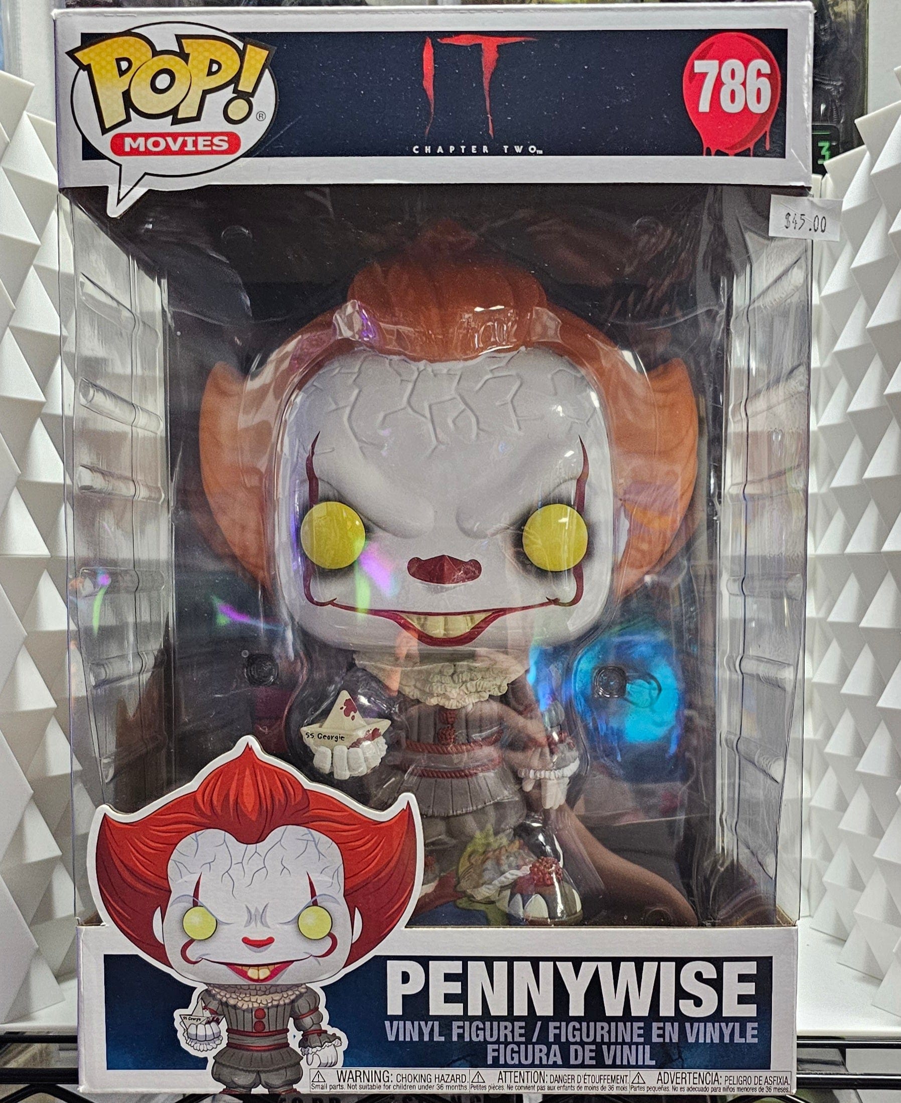 Funko Pop! Movies: IT Chapter Two - Pennywise Vinyl Figure 786 - Vault 82