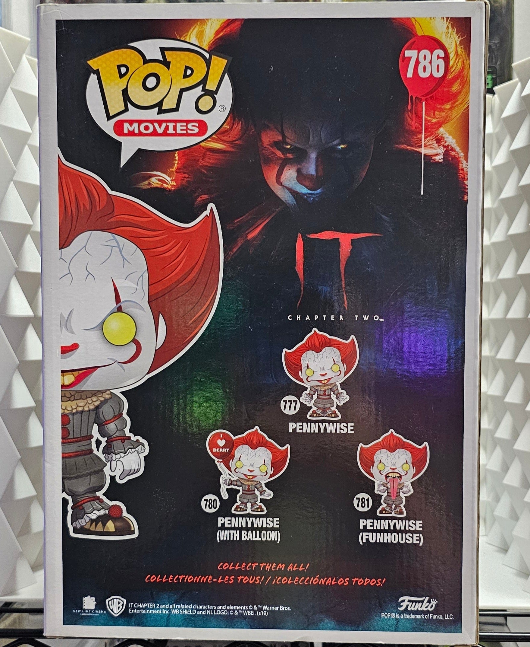 Funko Pop! Movies: IT Chapter Two - Pennywise Vinyl Figure 786 - Vault 82