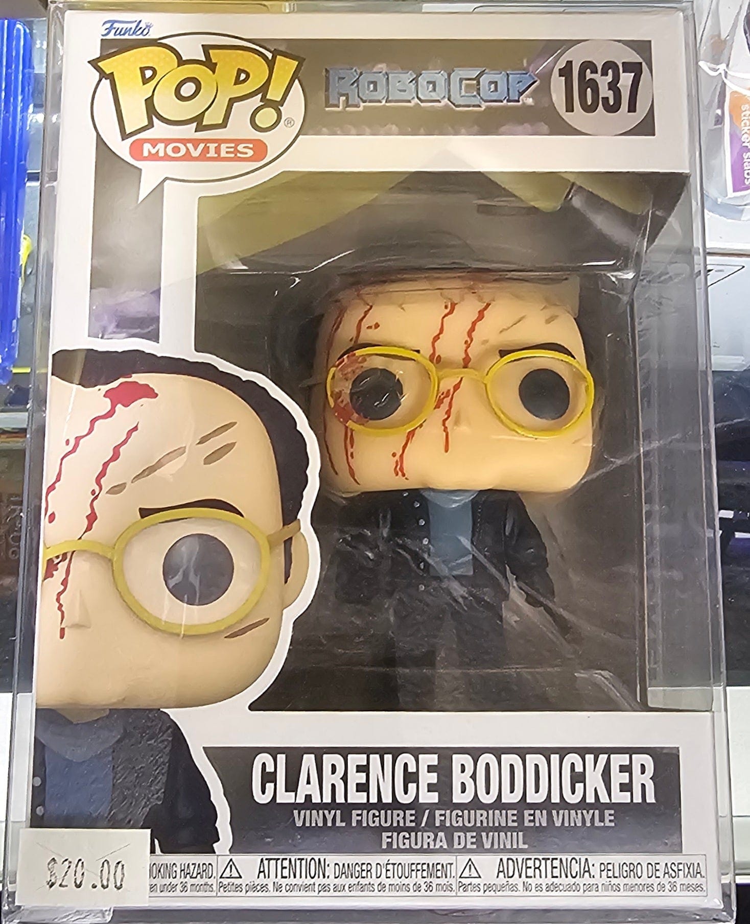 Funko Pop! Movies: RoboCop - Clarence Boddicker 1637 - Vault 82