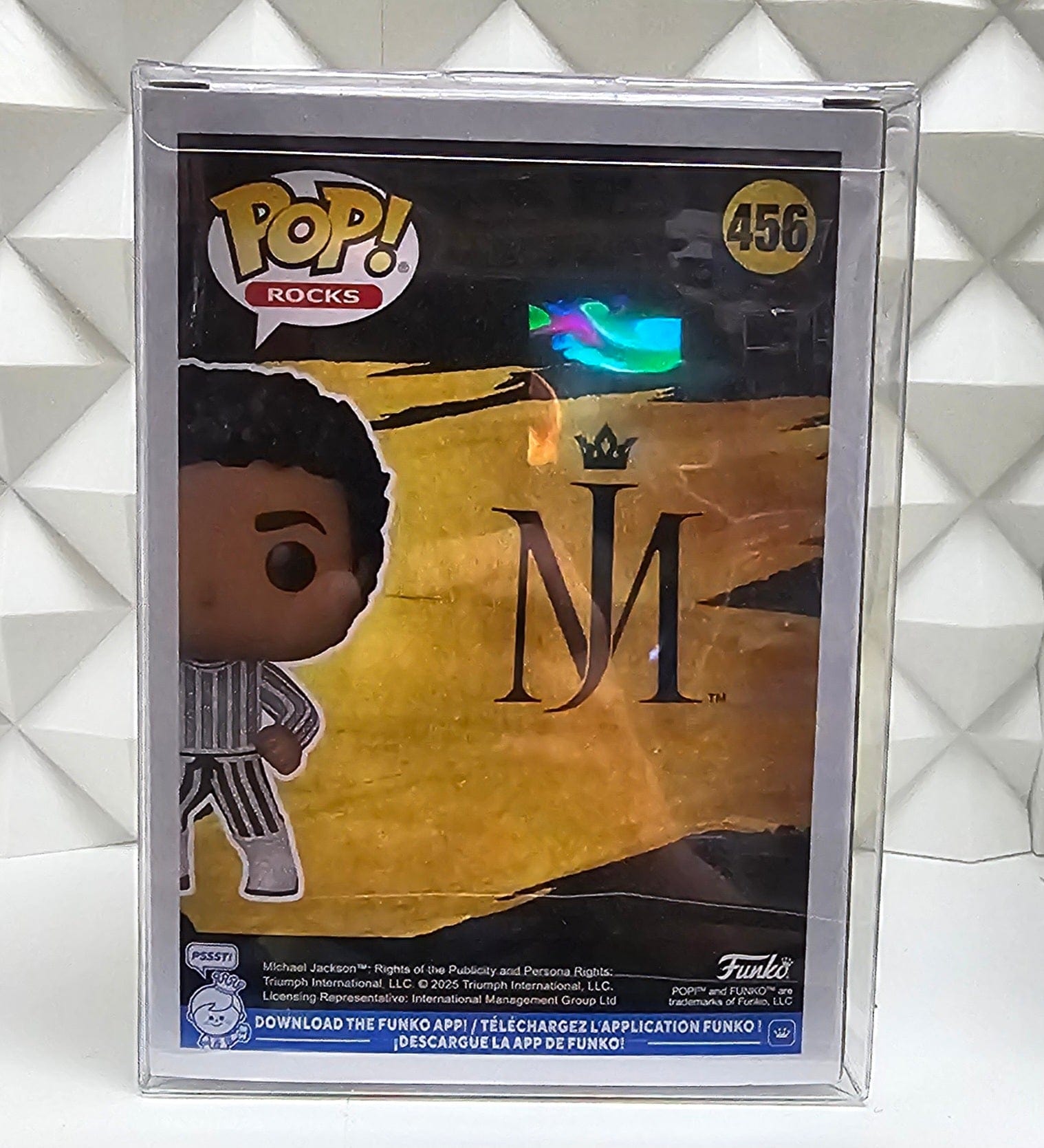 Funko Pop! Rocks: Michael Jackson (Glitter) Vinyl Figure 456 - Vault 82