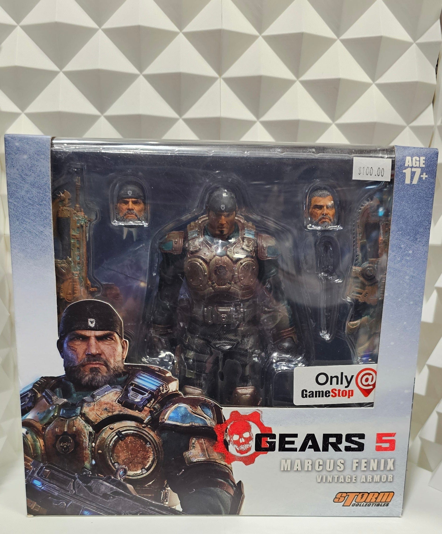 Gears of War - Storm Collectibles Gears 5 Marcus Fenix (Vintage Armor) GameStop Exclusive Action Figure - Vault 82