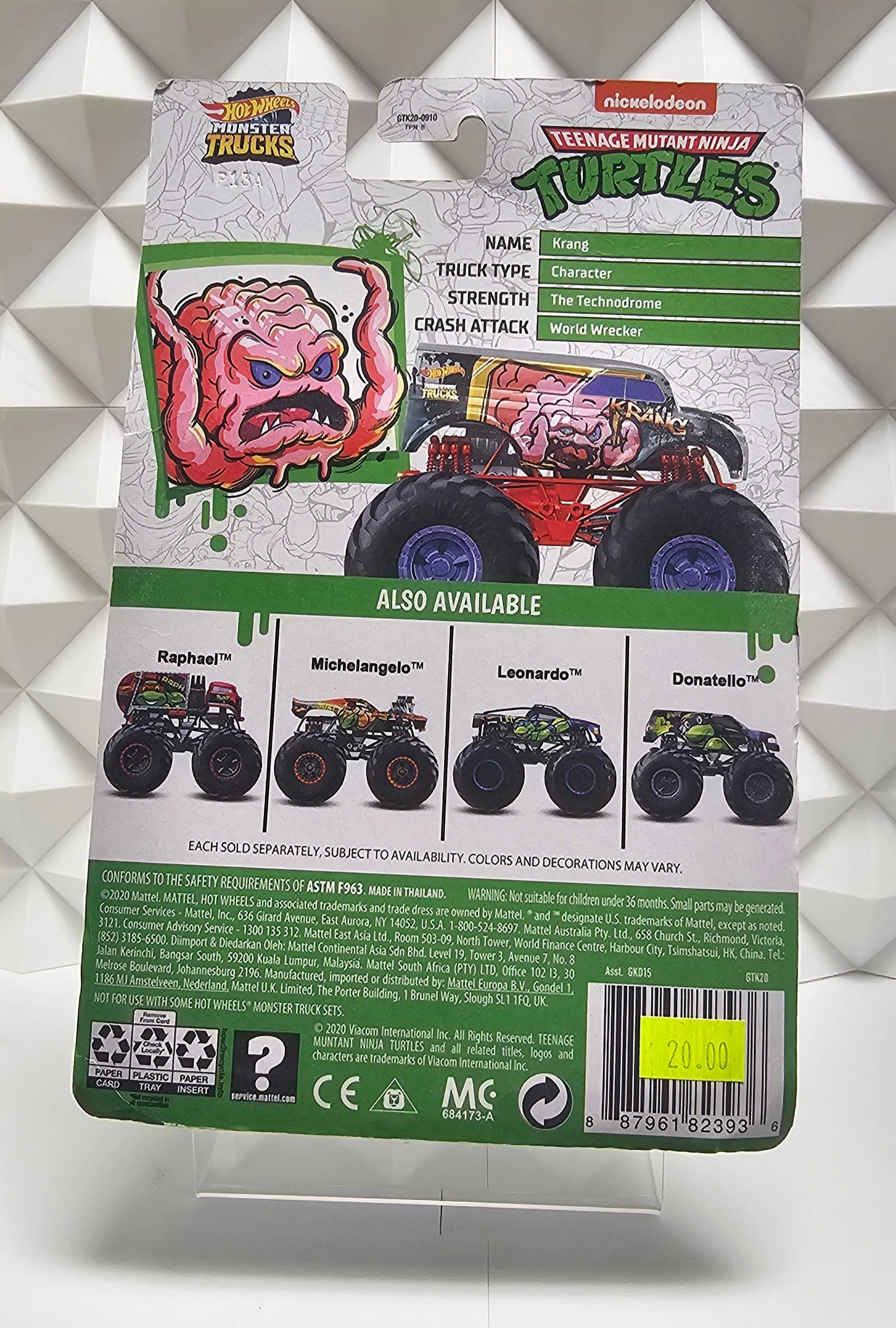 Hot Wheels - TMNT Krang Monster Truck - Vault 82