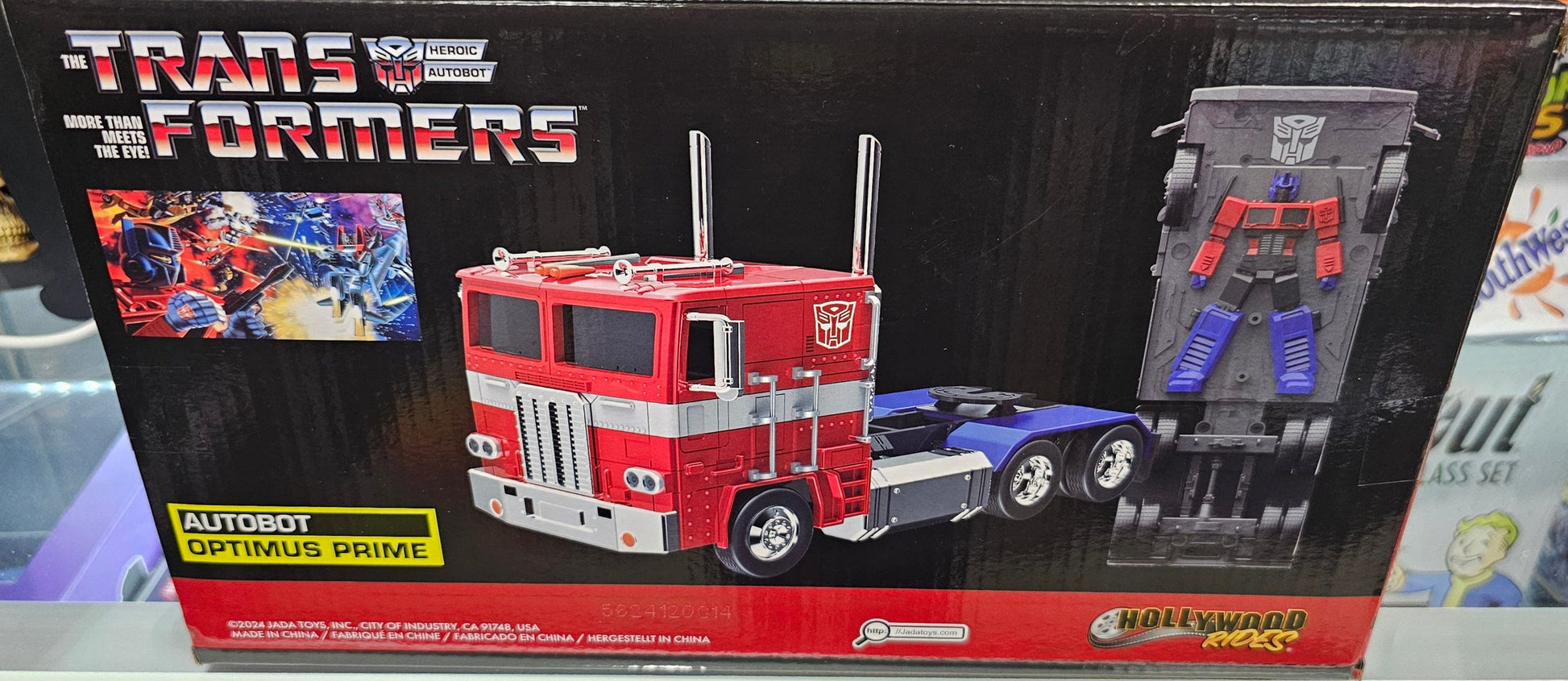 Jada Toys Transformers Optimus Prime Die - Cast Truck (Hollywood Rides) - Vault 82