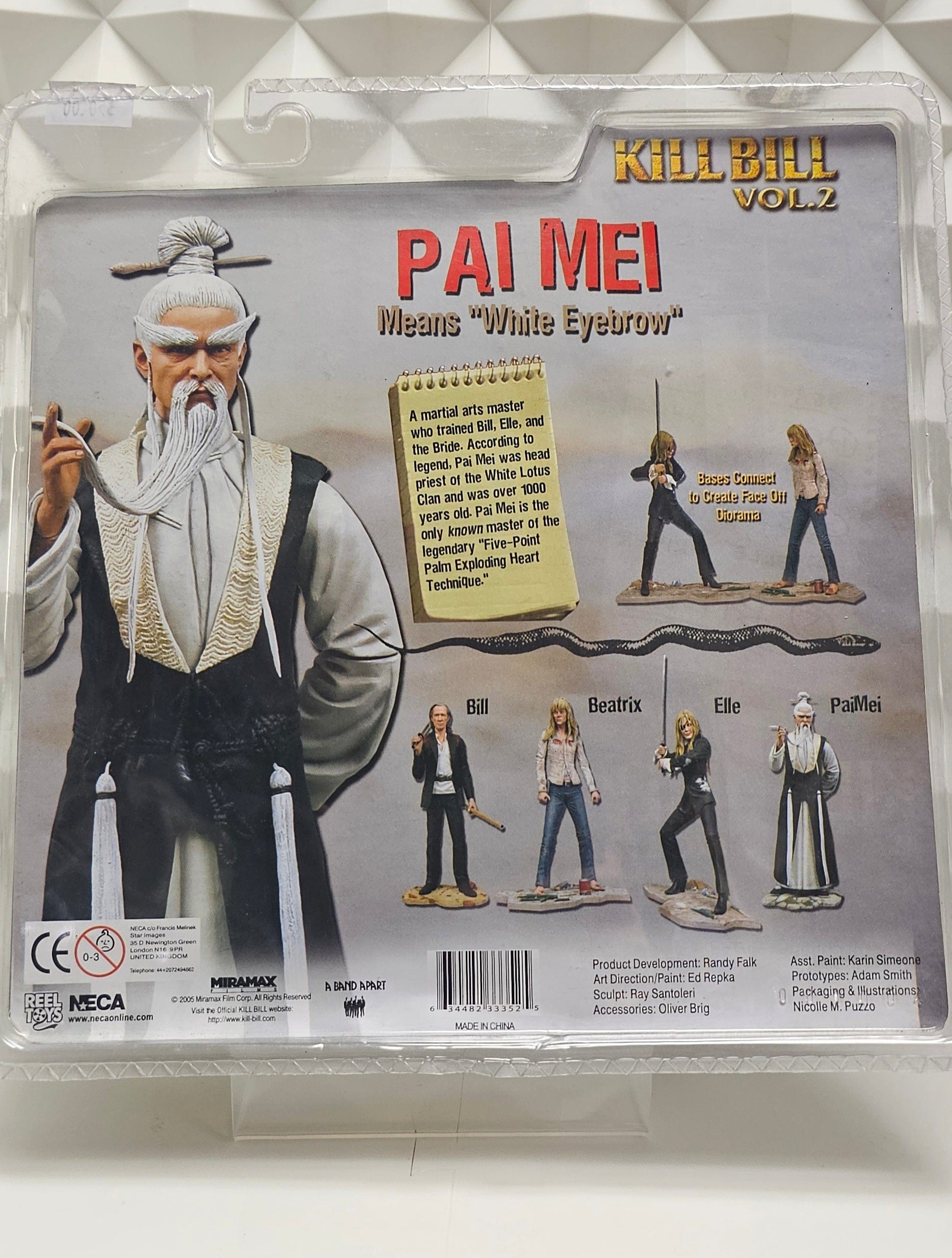 Kill Bill Vol. 2 - Pai Mei Action Figure From NECA - Vault 82