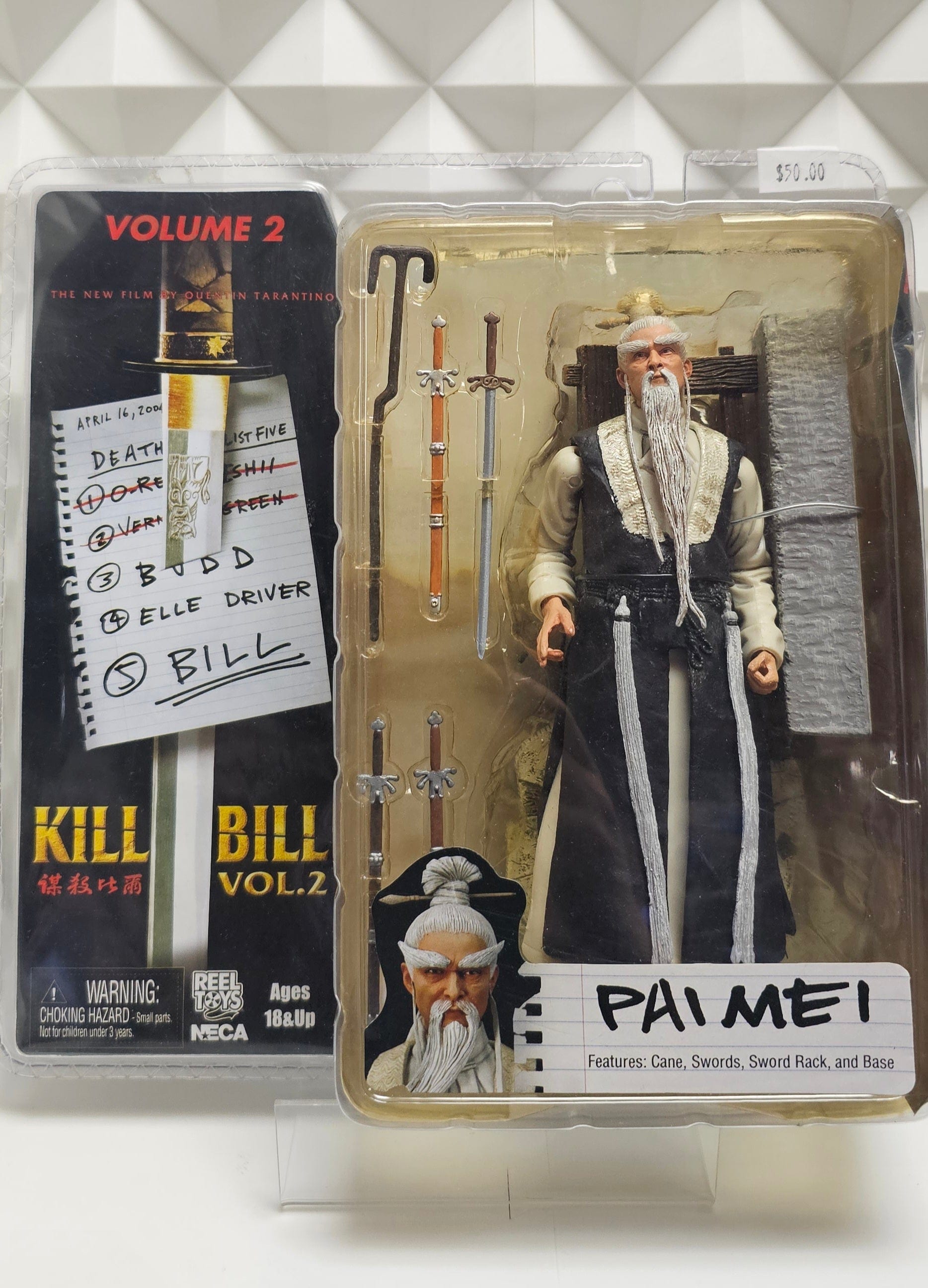 Kill Bill Vol. 2 - Pai Mei Action Figure From NECA - Vault 82