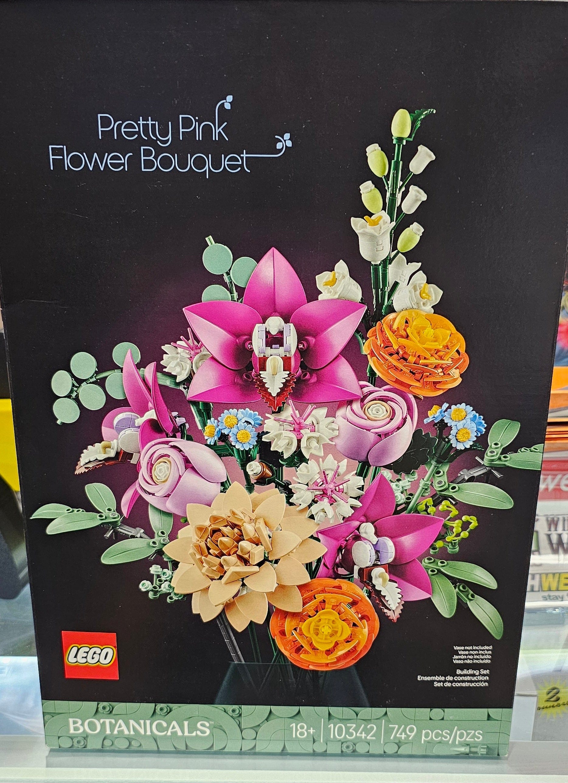 LEGO Botanicals Collection: Pretty Pink Flower Bouquet (10342) - Vault 82