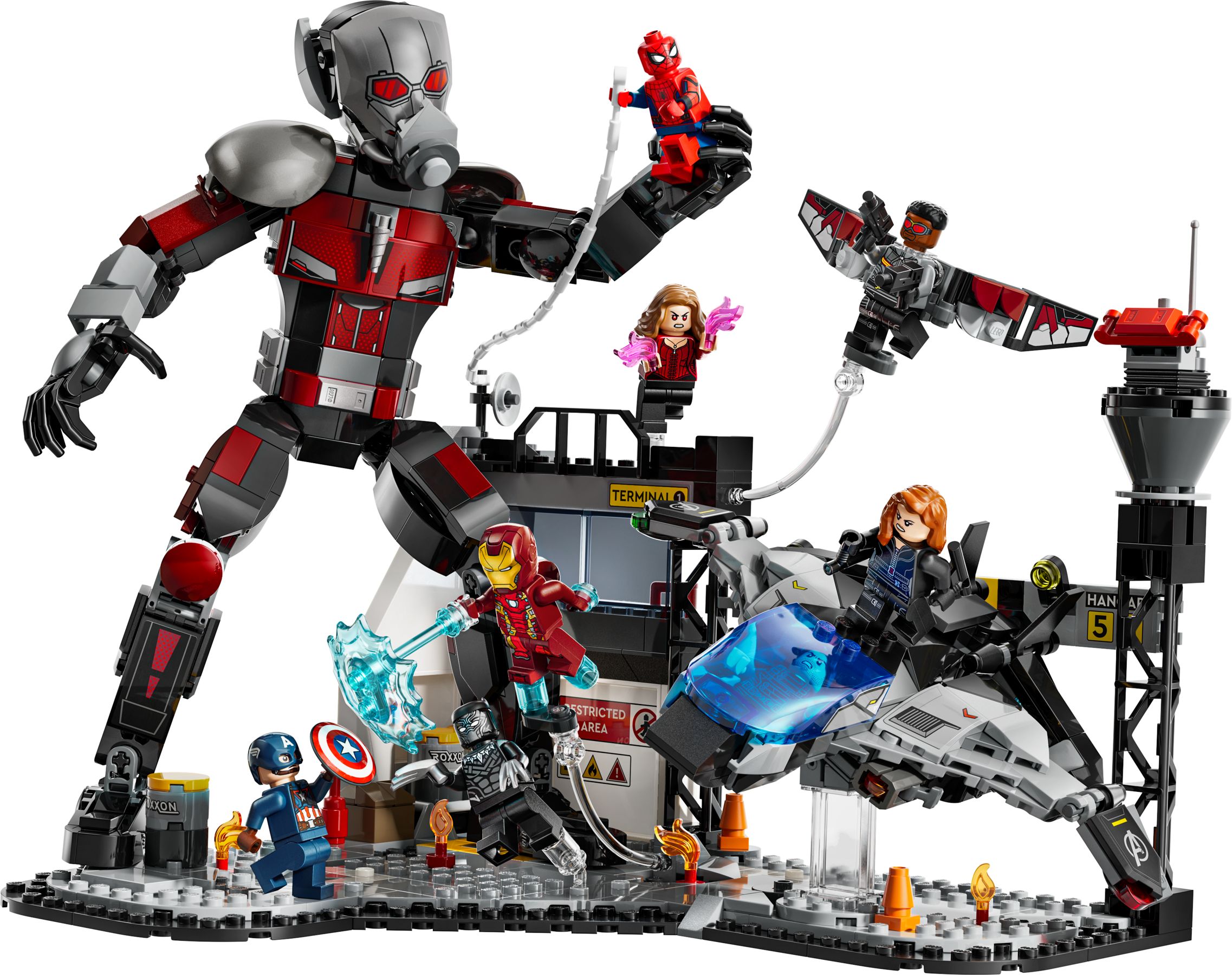 LEGO - Captain America: Civil War Action Battle 76314 | Marvel | - Vault 82