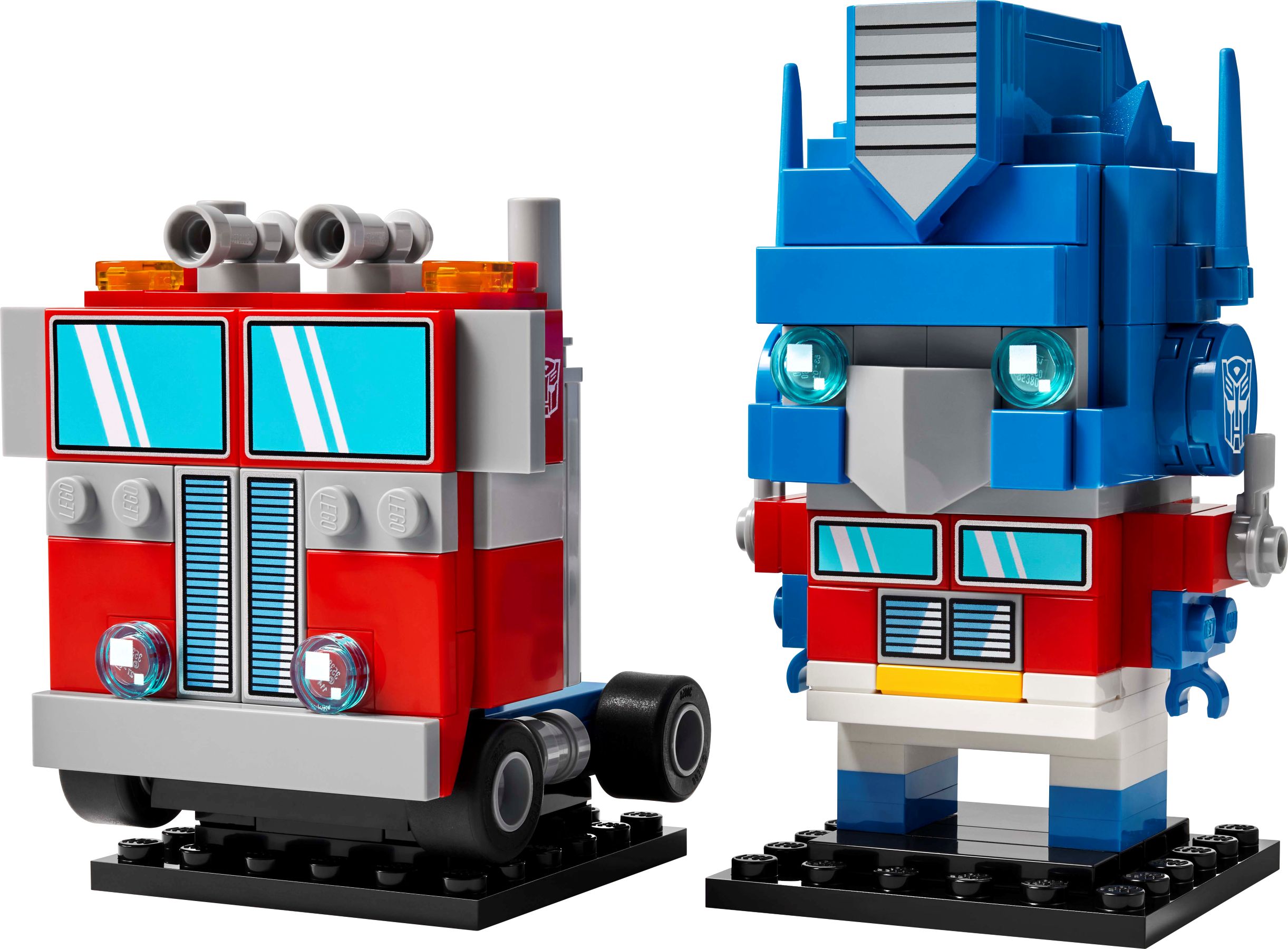 LEGO - Optimus Prime Robot & Vehicle 40803 | BrickHeadz | - Vault 82