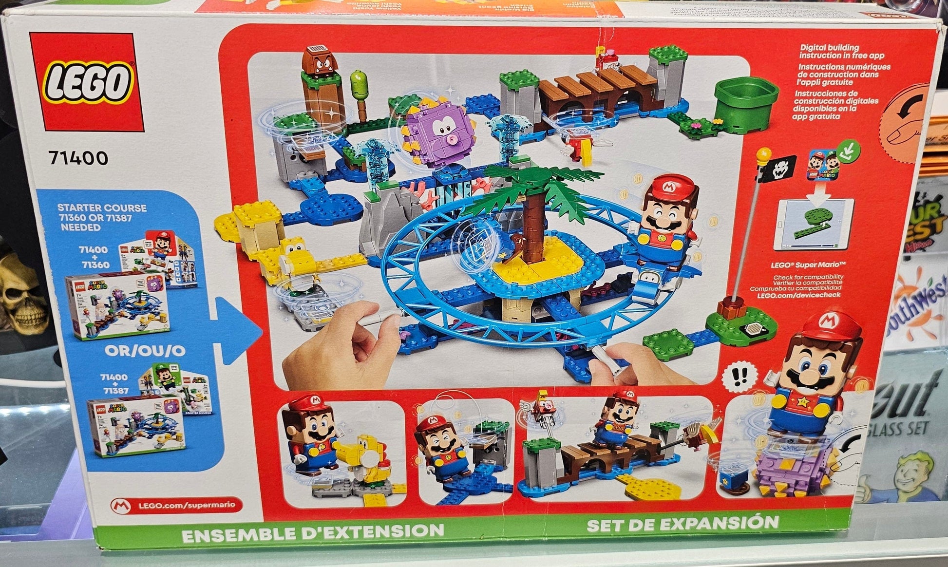 LEGO Super Mario: Big Urchin Beach Ride Expansion Set (71400) - Vault 82