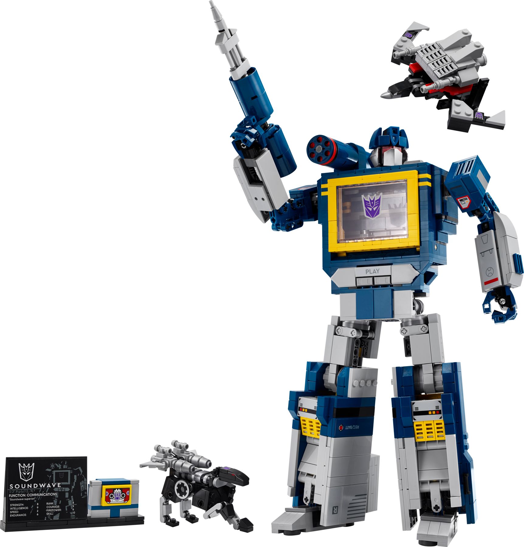 LEGO - Transformers: Soundwave 10358 | LEGO® Icons | - Vault 82