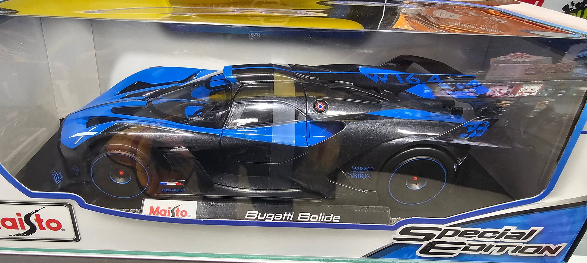 Maisto Special Edition 1:18 Bugatti Bolide Die - Cast Model - Vault 82
