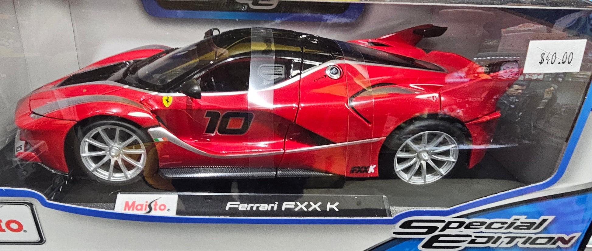 Maisto Special Edition 1:18 Ferrari FXX K Die - Cast Model - Vault 82