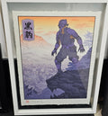 Marvel Black Panther Japanese Ukiyo - e Style Art Print by Jed Henry - Vault 82