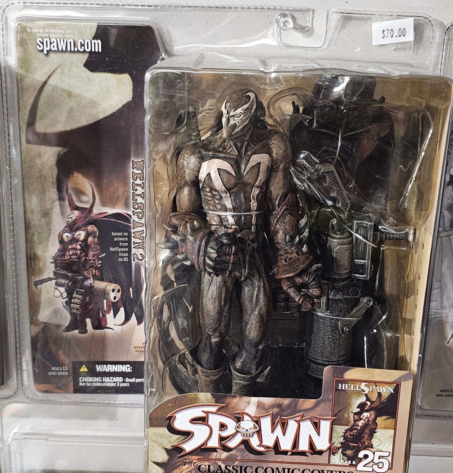 McFarlane Toys Spawn Classic Comic Covers Series 25: Hellspawn 2 Action Figure - Vault 82