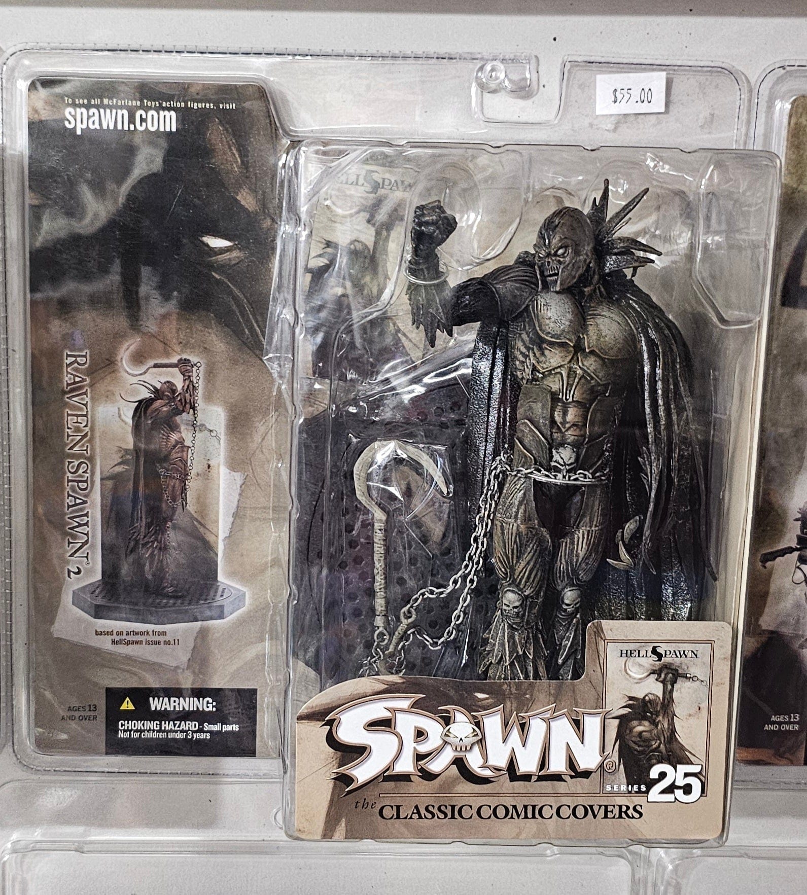 McFarlane Toys Spawn Classic Comic Covers Series 25: Raven Spawn 2 Action Figure - Vault 82
