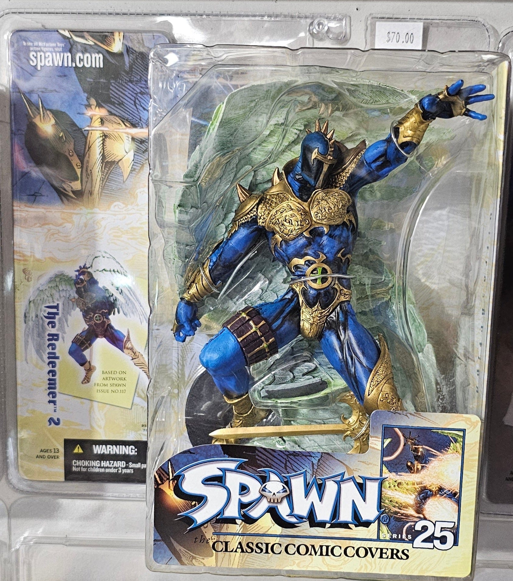 McFarlane Toys Spawn Classic Comic Covers Series 25: The Redeemer 2 Action Figure - Vault 82