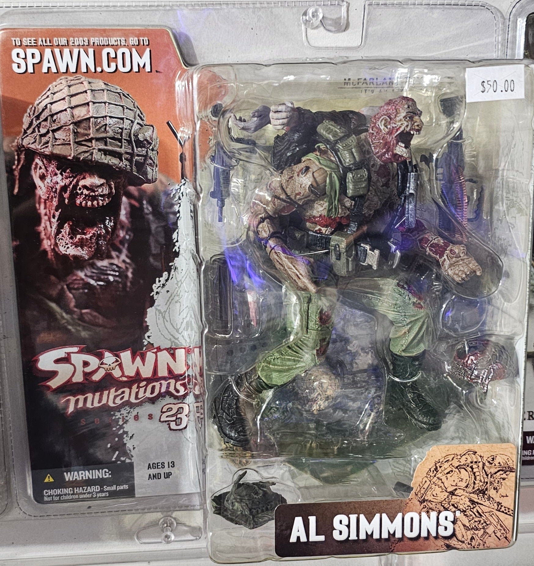 McFarlane Toys Spawn Mutations Series 23: Al Simmons Action Figure - Vault 82