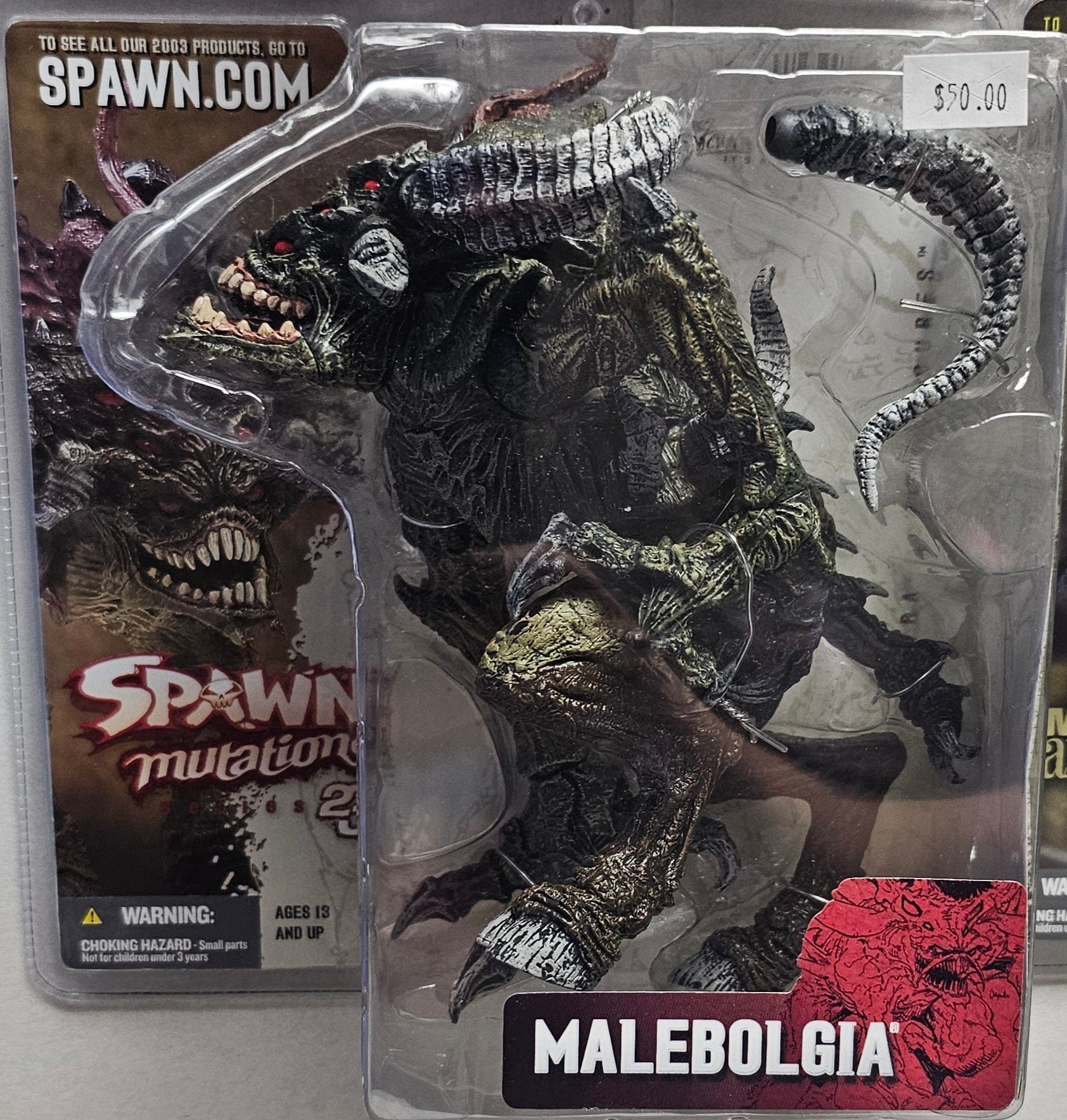 McFarlane Toys Spawn: The Mutation 2 - Malebolgia Action Figure (2003 Edition) - Vault 82